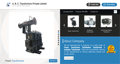 Desktop Screenshot of abctransformers.com