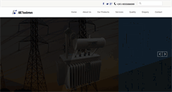 Desktop Screenshot of abctransformers.in